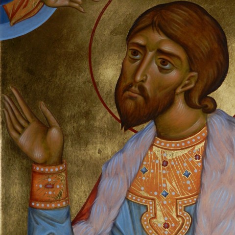 Saint Alexandre de Neva, détail