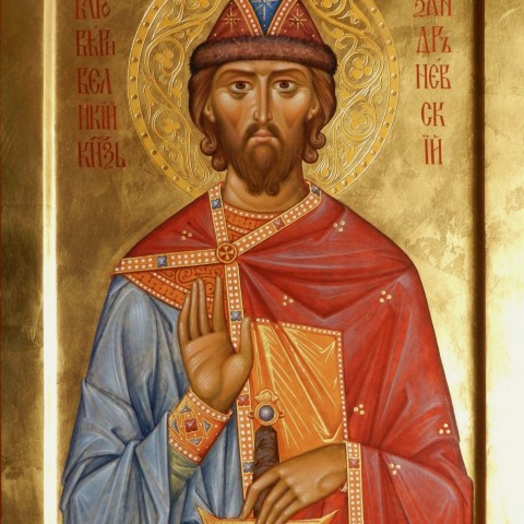 Saint Prince Alexandre de Neva, 29 cm x 40