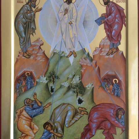 La Transfiguration du Seigneur, 29 cm x 40 cm